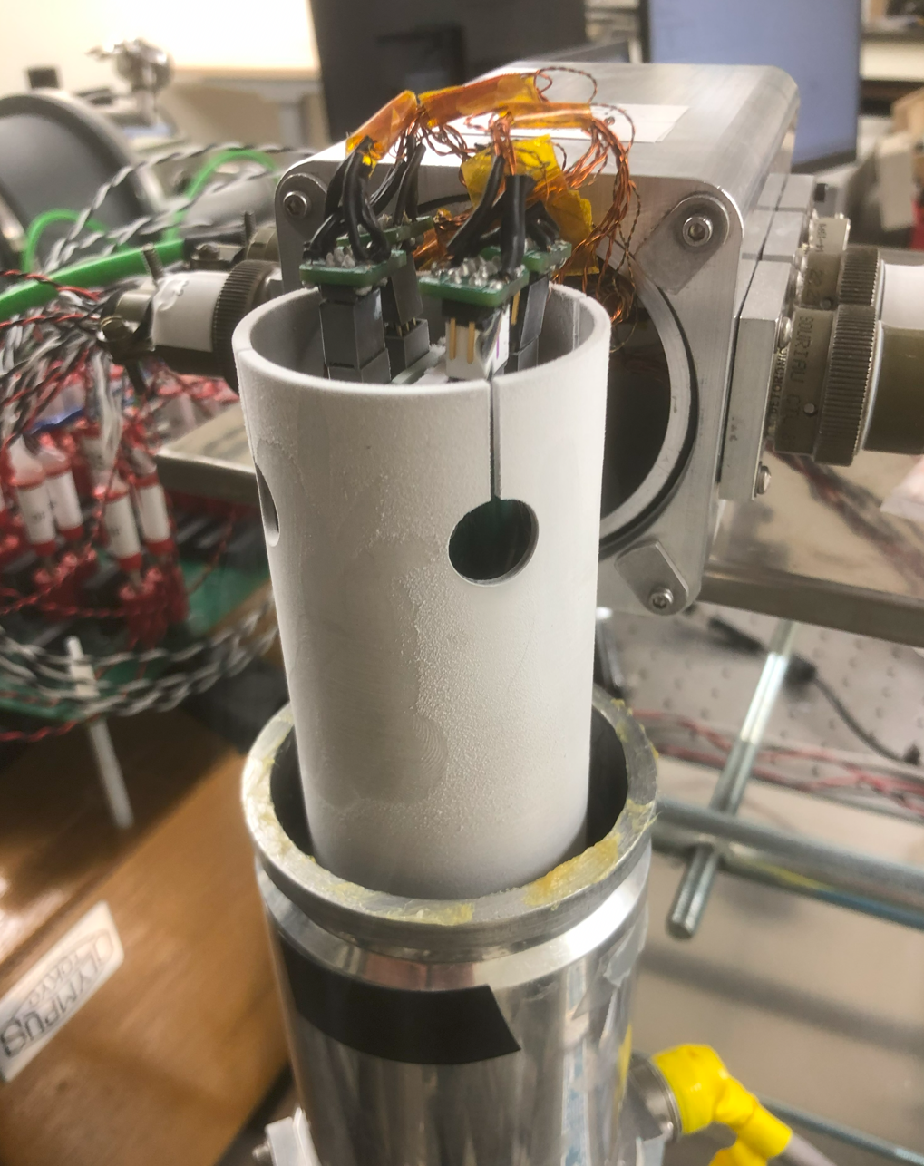 Cyocooler cold head at RPI