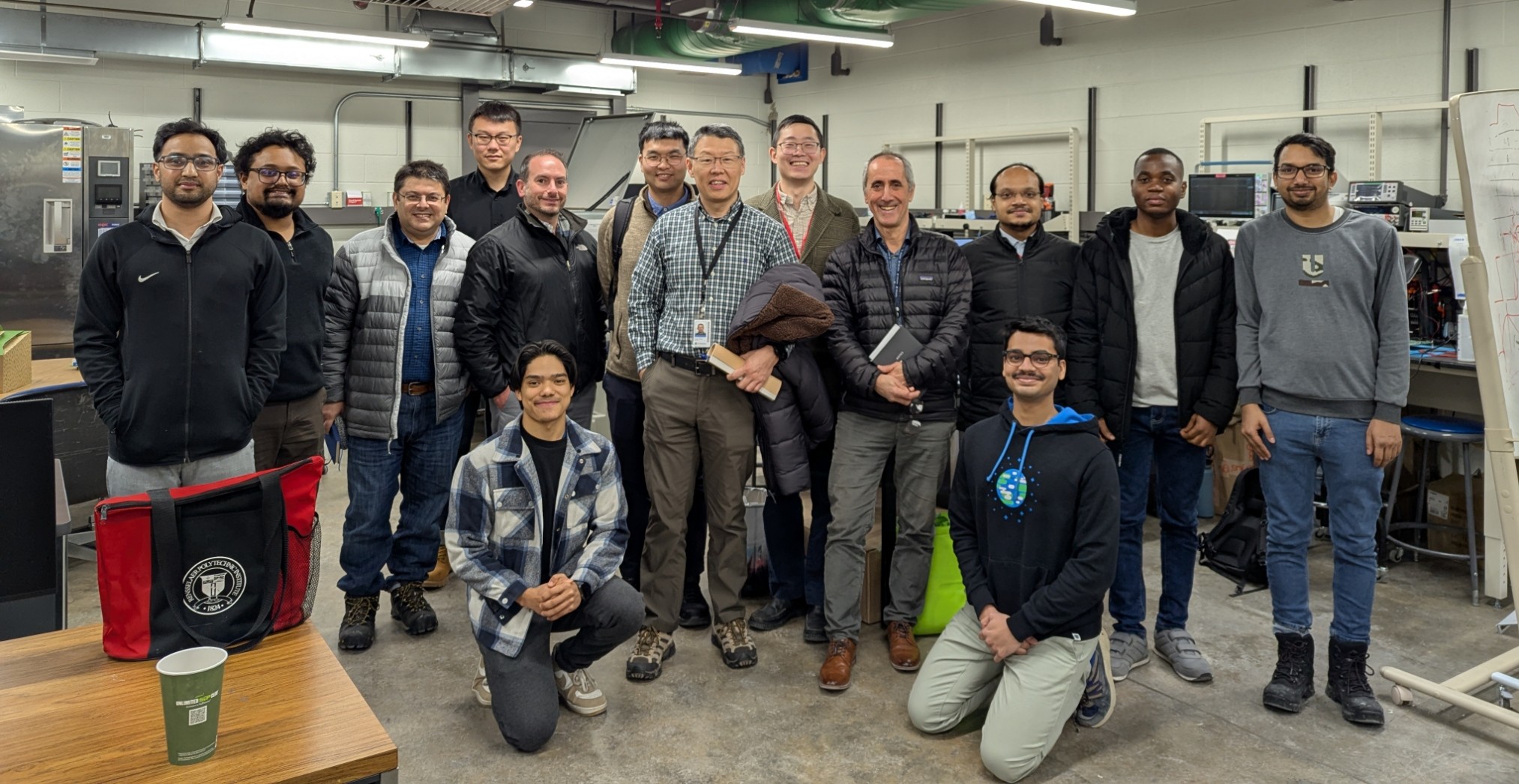 RPI ExPERT with visitors from GE