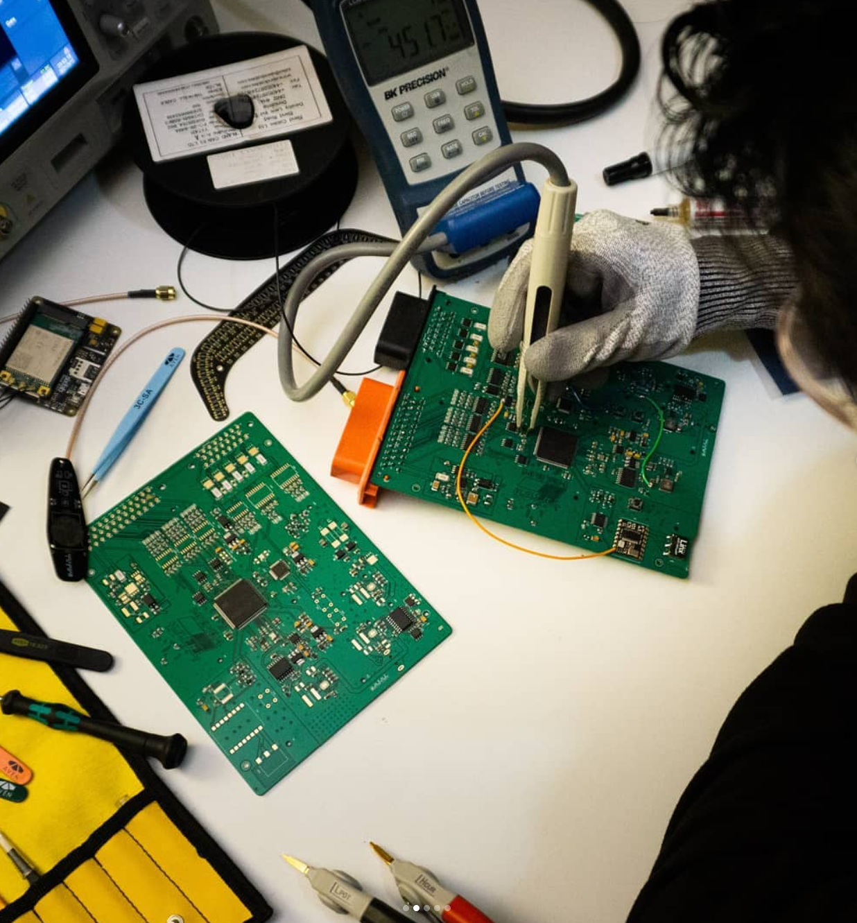 PCB tests at Yatri